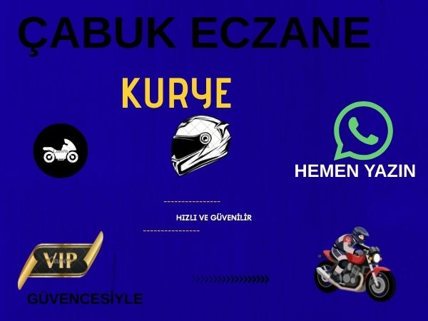 Çabuk eczane kurye