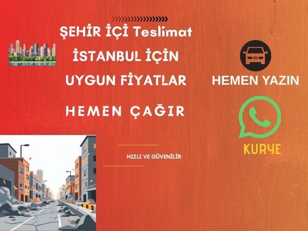 Şehir içi kurye hizmeti