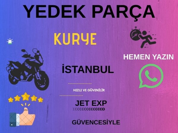 Sanayi kurye İstanbul'da